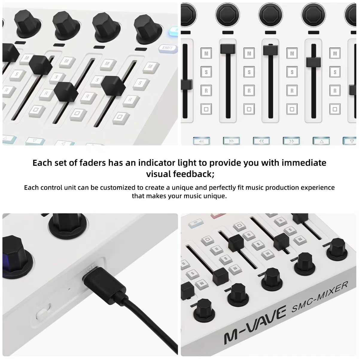 M-VAVE SMC-MIXER Wireless MIDI - Midi Controller Pad ulasan dan harga