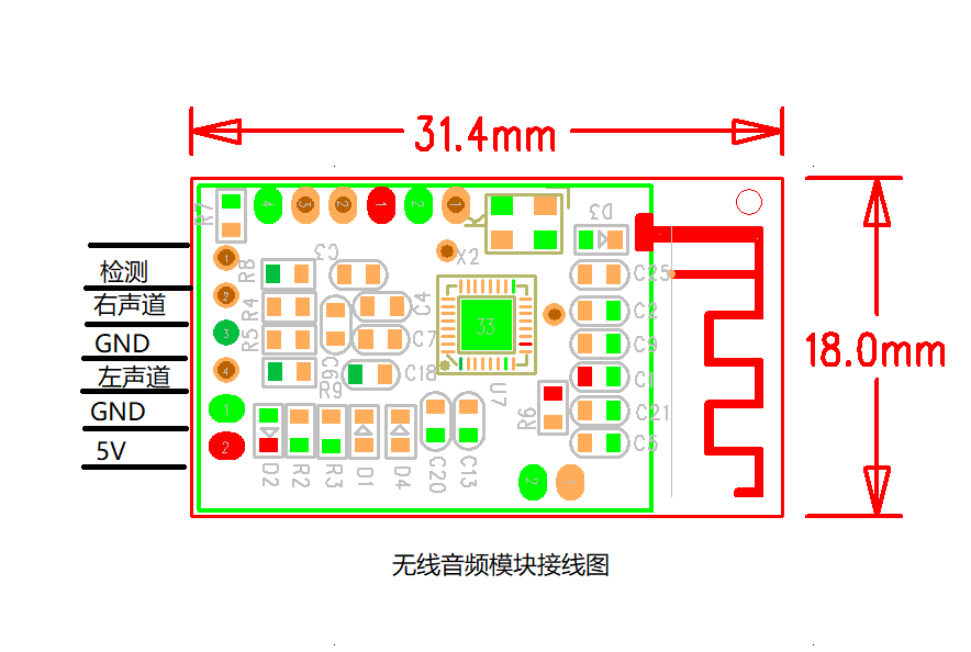 2.4G Wireless Audio Transmissi - Audio Music Image ulasan dan harga
