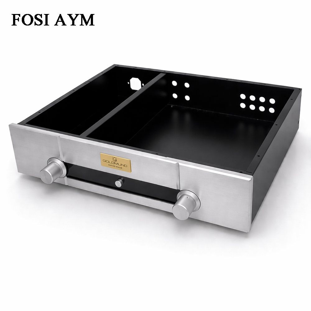 FOSI AYM 430x340x95mm Aluminum - Headphone Amplifier Dac ulasan dan harga