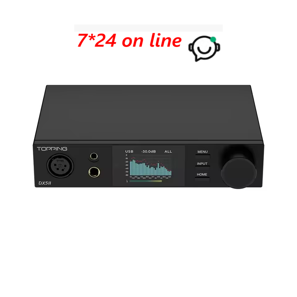 TOPPING DX5 II Fully Balanced  - Headphone Amplifier Dac ulasan dan harga