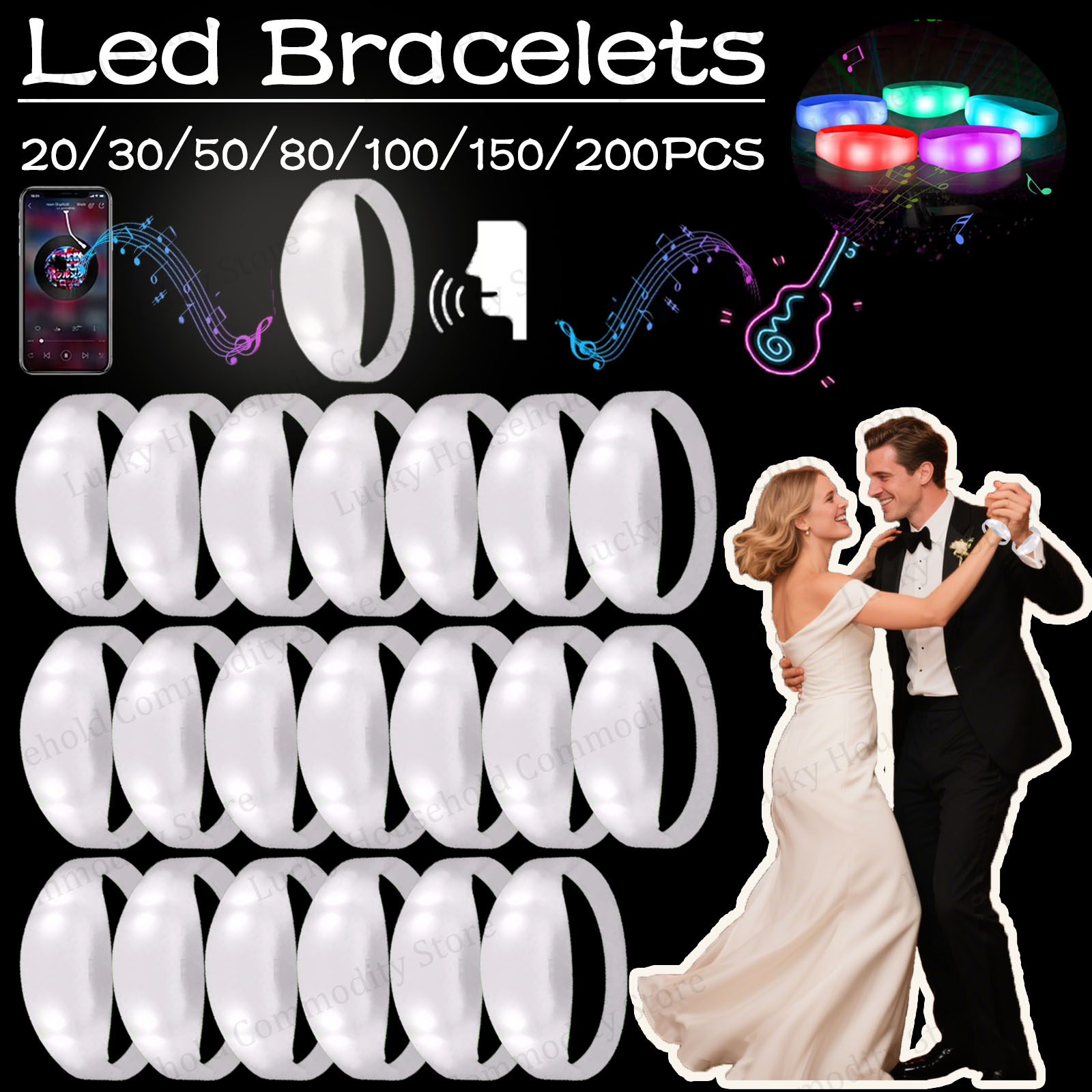 20-100PCS Music&Sound Activate - Audio Music Dj ulasan dan harga