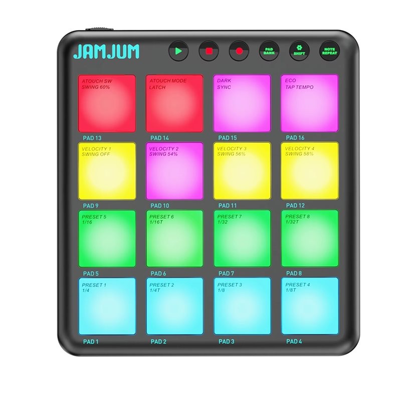 【TRAVEL ESSENTIAL】JAMJUM MIDI  - Midi Controller Pad ulasan dan harga