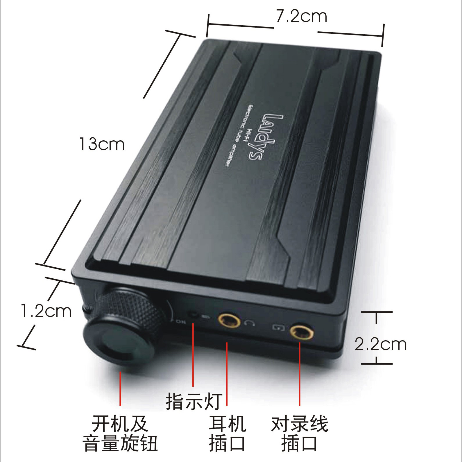 LAIDYS Portable Tube Headphone - Headphone Amplifier Dac ulasan dan harga