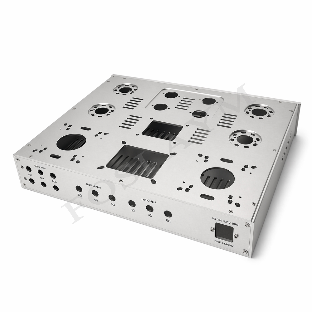 FOSI AYM 415x330x70mm Full Alu - Headphone Amplifier Dac ulasan dan harga