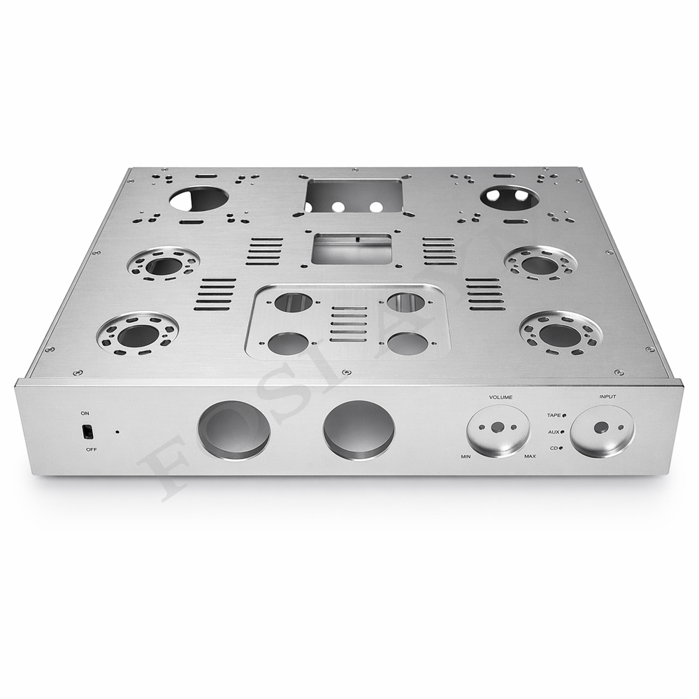 FOSI AYM 415x330x70mm Full Alu - Headphone Amplifier Dac ulasan dan harga