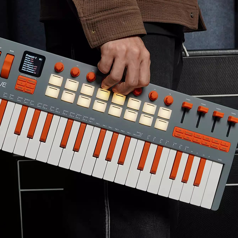 37 Key MIDI Keyboard Portable  - Midi Controller Pad ulasan dan harga