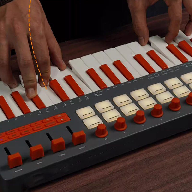 37 Key MIDI Keyboard Portable  - Midi Controller Pad ulasan dan harga